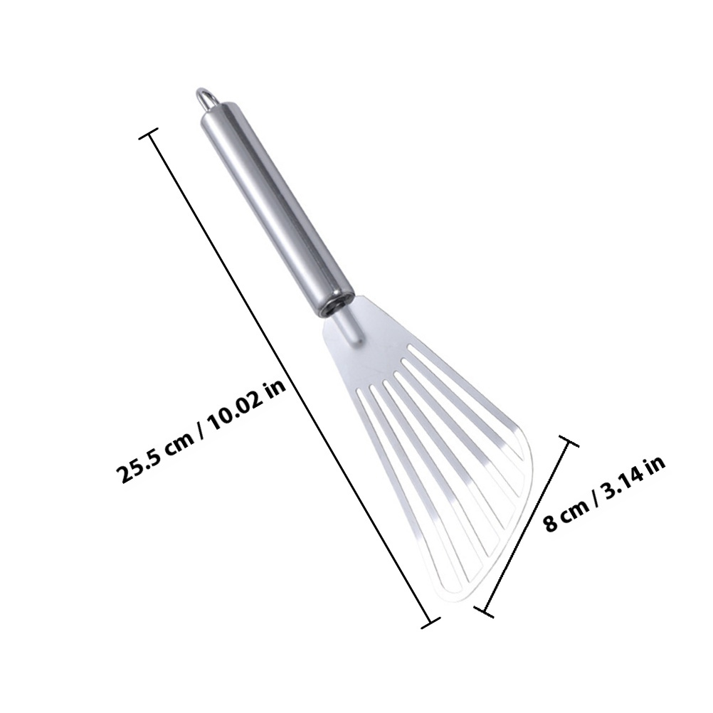 3 個ステンレス鋼スパチュラステーキフライ魚用スロット付きタ - Kitchen Gadgets For Cooking のレビューと価格