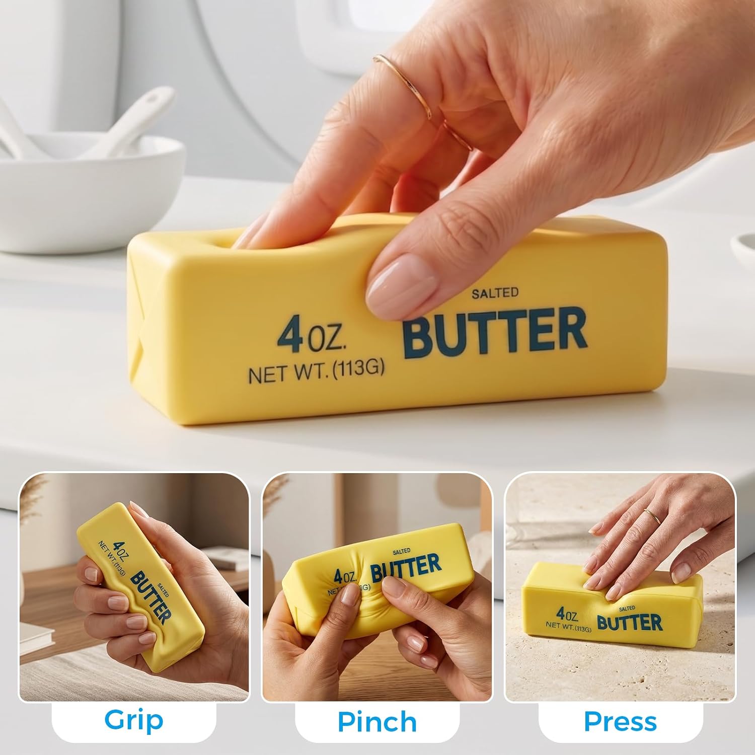 新しいソフトスローリバウンドバタースティックリアルなシリコン - Kitchen Gadgets To Gift のレビューと価格