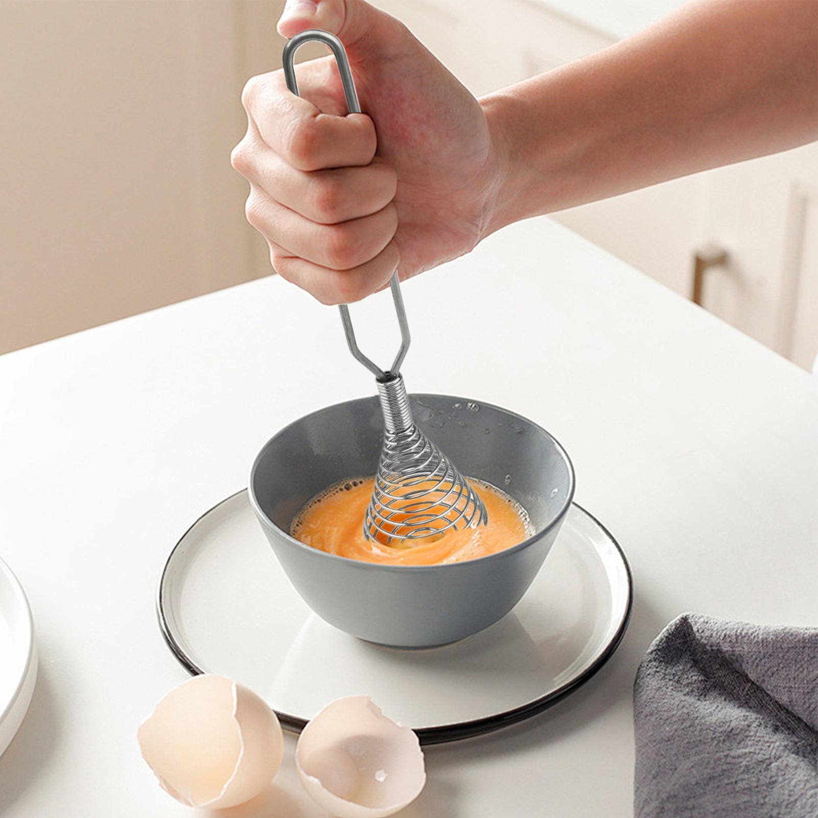 ステンレス製ハンドウィスク、スプリングコイルエッグビーター、 - Kitchen Gadgets For Cooking のレビューと価格