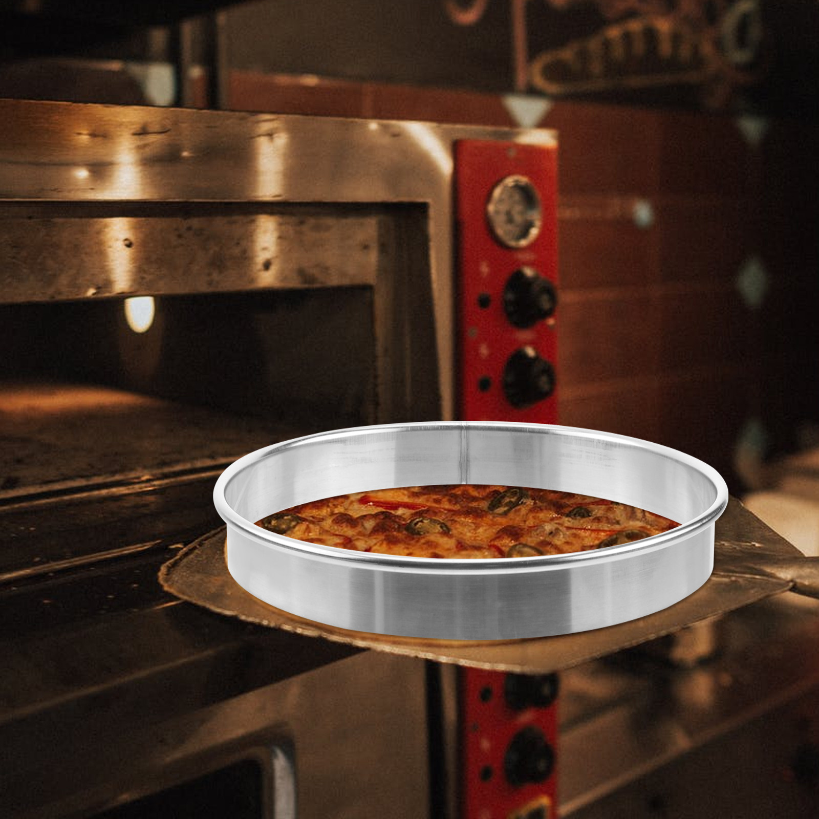 耐熱性ステンレス製ピザソースリング 1個入り お手入れ簡単  - Pizza Stone Baking のレビューと価格
