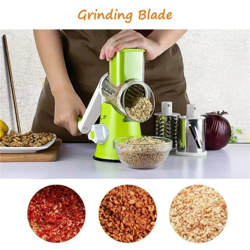 手動回転式チーズグレーター、野菜カッター、ポテトスライサー、 - Household Kitchen Gadgets Vegetable Cutter Silk Cutter のレビューと価格