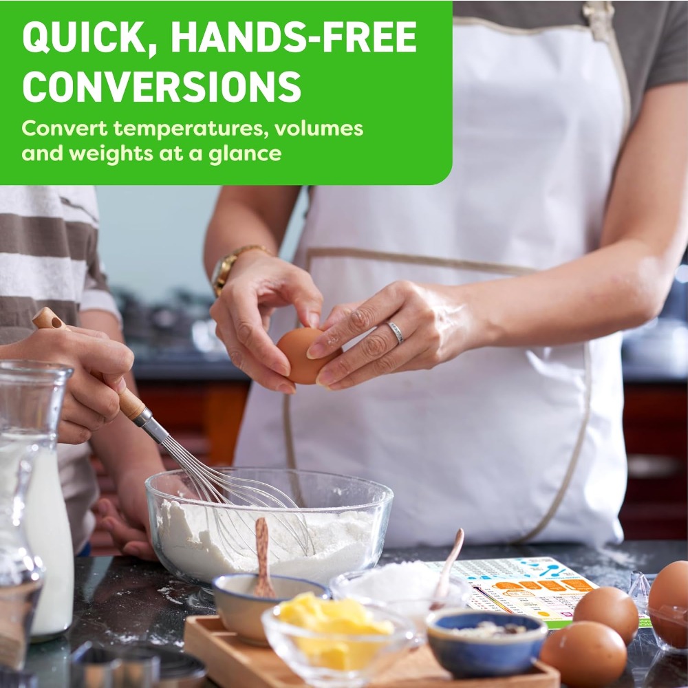 キッチン測定換算表マグネット ベーキング・クッキング用 6x - Kitchen Gadgets To Gift のレビューと価格