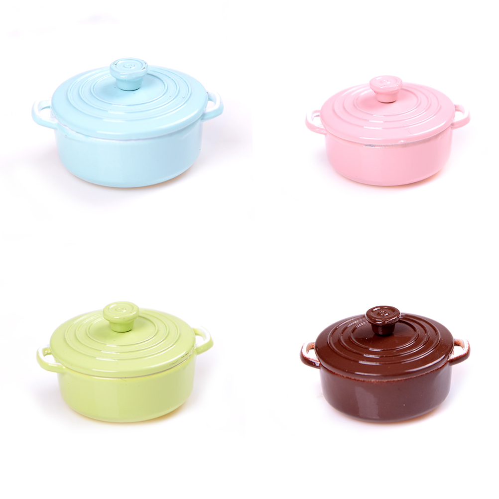 ドールハウス用ミニチュアキッチン用品,1:12スケール,蓋付 - Kitchen Gadgets Sale のレビューと価格