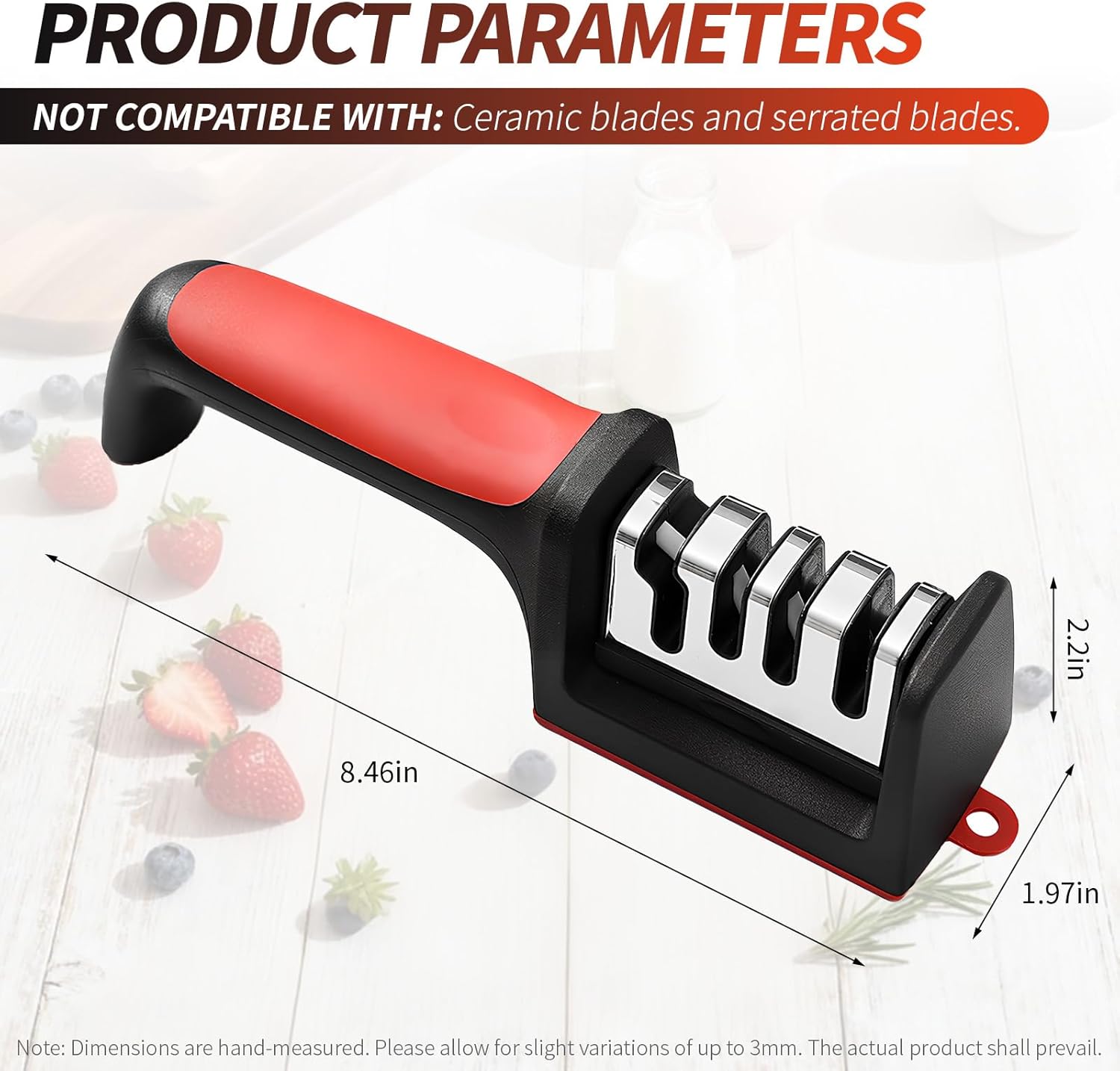 1パック多機能ナイフシャープナー、あらゆる種類のカトラリーを - Knife Sharpener のレビューと価格