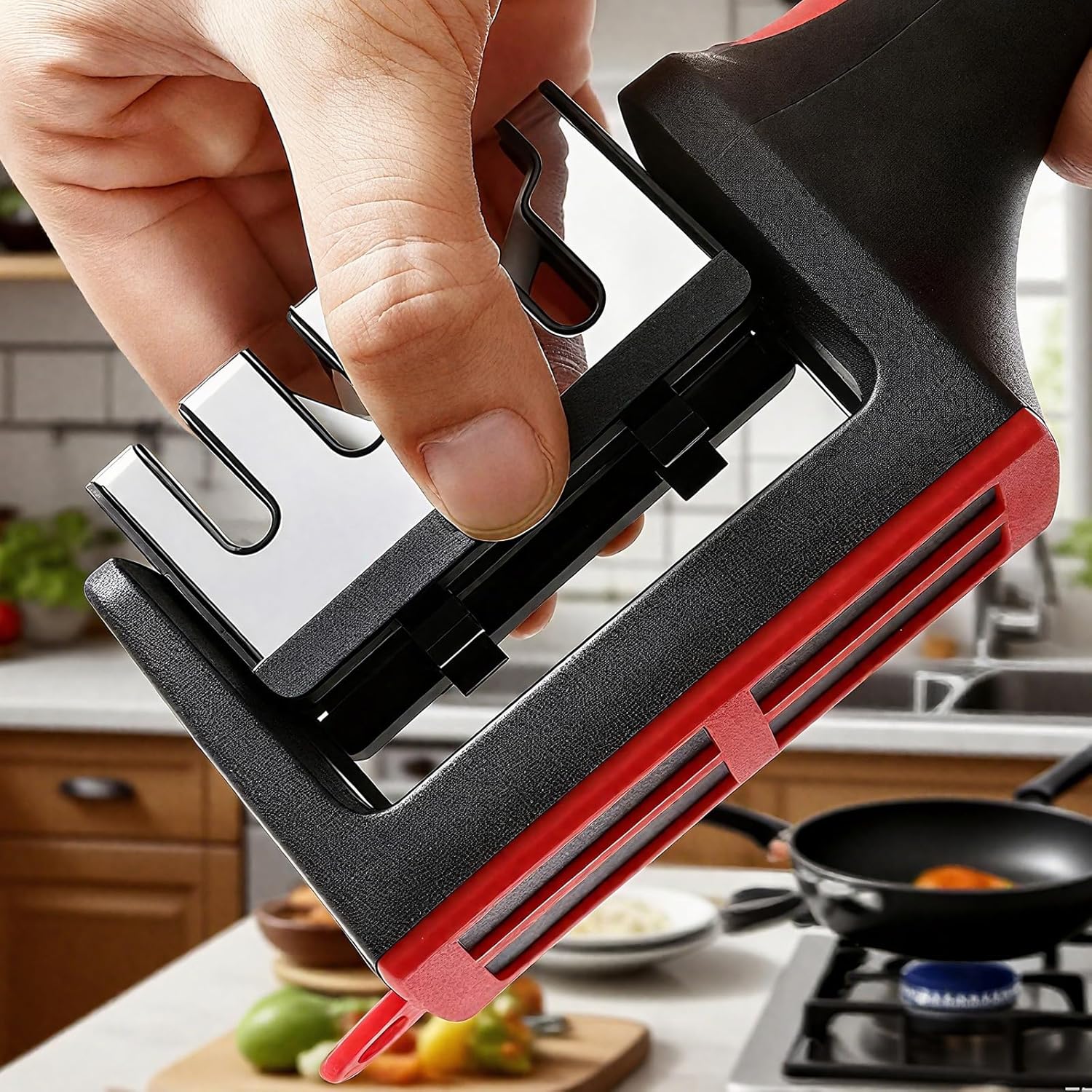1パック多機能ナイフシャープナー、あらゆる種類のカトラリーを - Knife Sharpener のレビューと価格