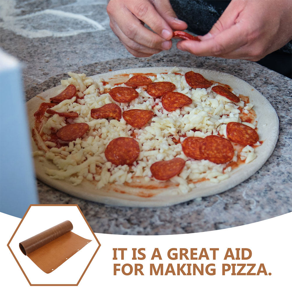耐熱ピザピールクロス2枚セット、ノンスティックケーキベーキン - Pizza Stone Baking のレビューと価格