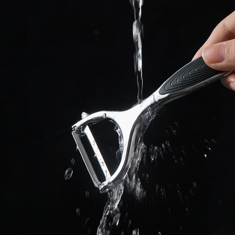 ステンレス鋼のキッチンアクセサリー多機能野菜の皮むき器カッタ - Household Kitchen Gadgets Vegetable Cutter Silk Cutter のレビューと価格