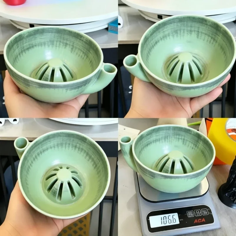 3Dプリント自動果物洗浄ボウル 大容量クイックドレイン ダイ - Kitchen Gadgets Healthy Eating のレビューと価格
